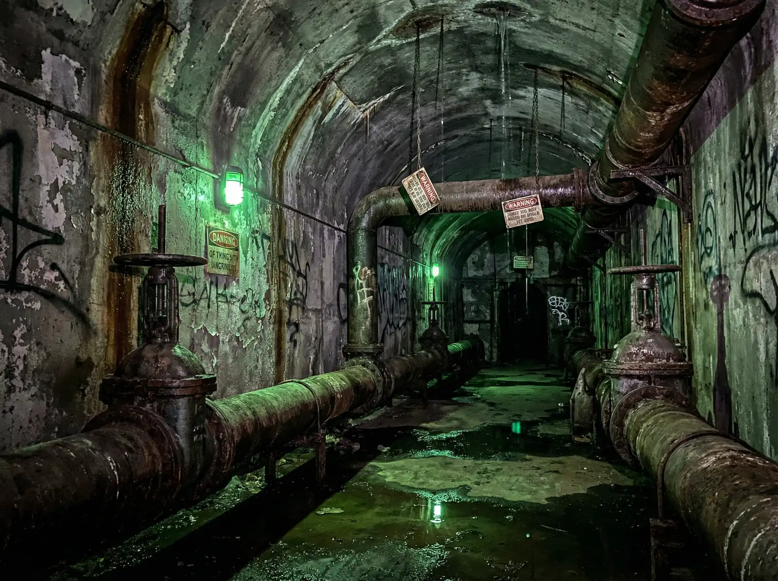 分析员处理地下管网原始数据流 - 暗网禁区